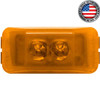 2.5 Inch Amber LED Marker Light Base W/ Amber Lens