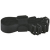Black Hook And Loop Velcro Strip Tie Fastener W/ Buckle, 8 Inch - 8 PCS Black Hook And Loop Velcro Strip Tie Fastener W/ Buckle, 8 Inch - 8 PCS