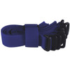 Blue Hook And Loop Velcro Strip Tie Fastener W/ Buckle, 8 Inch - 8 PCS Blue Hook And Loop Velcro Strip Tie Fastener W/ Buckle, 8 Inch - 8 PCS