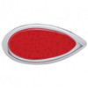 39 LED Teardrop Stop. Turn And Tail Light W/Bezel - Red LED/ Red Lens 39 LED Teardrop Stop. Turn And Tail Light W/Bezel - Red LED/ Red Lens