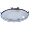 304 Stainless Steel Pointed Front Hubcap W/ 9/16 Inch Lip