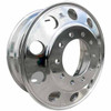 24.5 X 8.25 Alcoa Dura-Bright Polished Outside Drive Axle Wheel For Hub Pilot