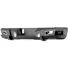 Road Armor Identity Rear Bumper Base Style W/ Sensor Cutouts For 2015 -2019 GMC Sierra, Chevrolet Silverado 2500/3500