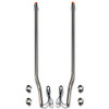 304 Stainless Steel 32 Inch Bumper Guide With Amber LED Lights For Chevrolet, GMC Sierra