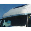 3 Inch Stainless Steel Steel Visor Extension Strip For Volvo VNL Gen II