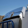 Stainless Steel Bug Deflector W/ Pre-Punched Mounting Holes For Western Star 4964 SX
