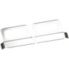 Western Star 4900FA Fender Guards With Headlight Housing Surround Bezel - Stainless Steel