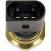 Brass Oil Pressure Sensor W/ Rectangle Female Connector And 3 Blade Male Terminal For Freightliner And Western Star