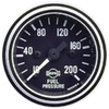 Isspro 2 1/16 Inch Chrome Mechanical Fuel Pressure Gauge 10 - 200 PSI