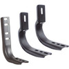 Black Brackets For Dominator Extreme Side Steps For Toyota Tundra CrewMax Cab