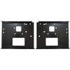 Valley Chrome 18 Inch Bumper Mounting Plates