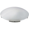 Dome Front Hubcap 6 Notch Uneven 7/16 Inch Lip