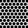 Turnpike Truck Trim Custom Punched Grille Insert With 7/16 Inch Circles For Peterbilt 388 & 389