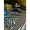 Black Eco Leather Floor Mat Set - 5 Piece For Peterbilt 579 Black Eco Leather Floor Mat Set - 5 Piece For Peterbilt 579