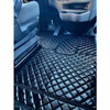 Black Eco Leather Floor Mat Set - 5 Piece For Peterbilt 579 Black Eco Leather Floor Mat Set - 5 Piece For Peterbilt 579