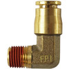 90 Degree Brass Elbow Fitting 3/8 Inch OD x 1/4 Inch 90 Degree Brass Elbow Fitting 3/8 Inch OD x 1/4 Inch