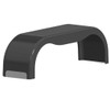 Black Gel-Coat Fiberglass Full Fender, 101.5 Inch Length