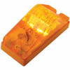 9 LED Spyder Marker/Turn Light, Side Mount - Amber LED/ Amber Lens