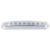 9 LED Clearance/ Marker Light Bar - Blue LED/ Clear Lens