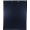 24 x 30 Inch Black Rubber Mud Flap W/ Splash Guard- 1/2 Inch Thick