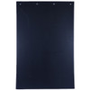 24 x 36 Inch Black Rubber Mud Flap W/ Splash Guard - 1/2 Inch Thick