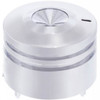 Chrome Deluxe A/C Control Knob W/ Jewel Indention For Peterbilt