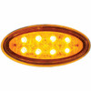8 LED Fender Parking/ Turn Signal Light - Amber LED/ Amber Lens For Peterbilt 386, 387