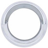 Chrome Small Gauge Bezel W/ Visor For Kenworth