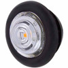1 LED Mini Clearance Light W/ Grommet - Amber LED/ Clear Lens