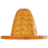 3 1/8 Inch Crystal Honda Light Lens - Amber