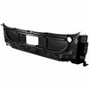 Black Plastic Center Bumper Inner Reinforcement W/ Center Cutout For Freightliner 2008-2017 W/ OEM Radar