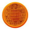 60 LED P/T/C Oval Light - Amber LED/ Amber Lens