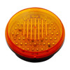 60 LED P/T/C Oval Light - Amber LED/ Amber Lens