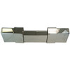 CSM Polished SS Rear Sleeper Shock Cover For Peterbilt 335, 365, 367, 378, 379, 384, 385, 386, 388, 389, 389 Glider