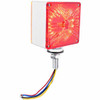 3 Inch 48 LED Square Double Face Light W/ Stud Mount