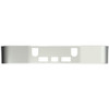 Mack CH SBA Bumper 1994-2004 Chrome 14 Inch W/ 2 Fog Light, 2 Center Step & 1 Tow/Hitch Holes