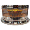 304 Stainless Steel Air Cleaner Top Screen Light Bracket For 4 Bolt Top Donaldson Breathers