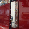 CSM 304 SS Front Door Light Panels For Kenworth T680NG