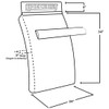Hogebuilt 34 Inch 304 Stainless Steel Quarter Fender Skins W/ Clamps, Top Flaps Hogebuilt 34 Inch 304 Stainless Steel Quarter Fender Skins W/ Clamps, Top Flaps