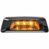 Side Marker LED W/ Bezel, Amber LED/ Clear Lens - Passenger Side For Kenworth T680, T880