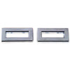 Chrome Switch Label Cover Bezel For Peterbilt 375, 377, 378, 379
