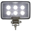 Maxxima 6 LED Rectangular Work Light 1,200 Lumens 5.9 Inch