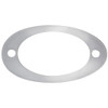Chrome Plastic Front Side Turn Light Signal Bezel For Freightliner Cascadia 113, 125