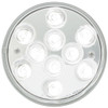 4.25 Inch Mega 10 Plus LED Back Up Light - White LED / Clear Lens