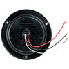 4 Inch Round Back Up LED Light W/ Flange Mount - 3 Wire - White LED / Clear Lens
