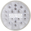4.25 Inch Round Low Profile Back Up Spyder Light - White LED / Clear Lens