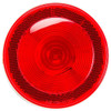 4 Inch Single Stop Tail Turn Light With Red LED - Red Reflective Ring Lens
