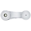 Chrome Plastic Window Crank Replace 20-16677  For Kenworth T300, T600, T600B