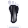 Chrome Barefoot Shape Gas Pedal Cover Chrome Barefoot Shape Gas Pedal Cover