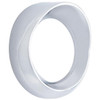 Chrome Plastic Speed And Tachometer Gauge Bezel With Visor